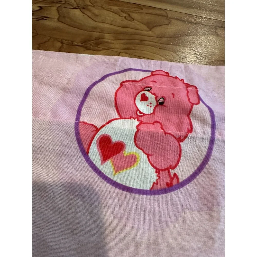 Vintage Care Bears Pink Curtain‎ Valance 2003/2004